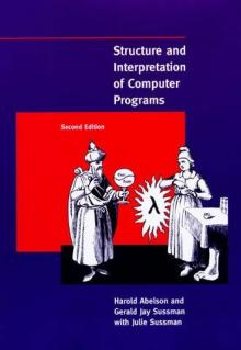 Structure and Interpretation of Computer Programs - Cover