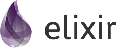 Logo języka Elixir